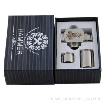 2014 hammer mechanical mod clone, e-cig h-cigar hammer mod